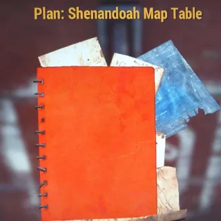 Shenandoah Map Table