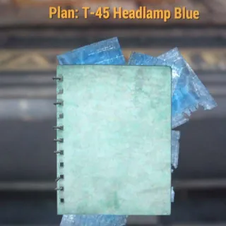 T-45 Headlamp Blue