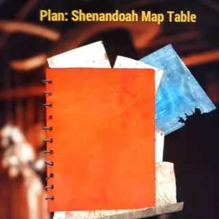 Shenandoah Map Table