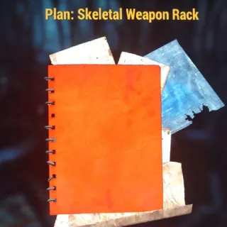 Skeletal Weapon Rack