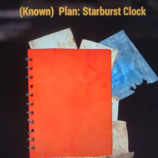 Starburst Clock