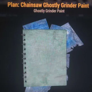 Chainsaw Ghostly Paint