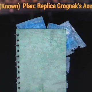 Replica Grognak's Axe