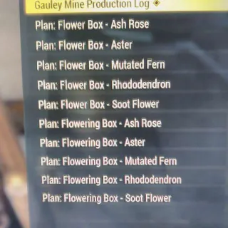 Flower Box Set (10)