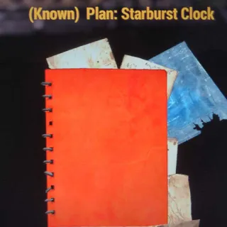 Starburst Clock