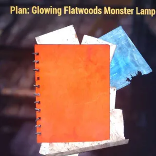 Glowing Flatwoods M Lamp