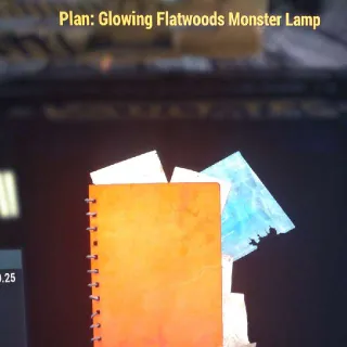 Glowing Flatwoods M Lamp