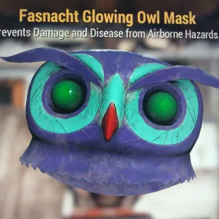 Glowing Owl Mask