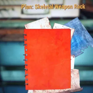 Skeletal Weapon Rack