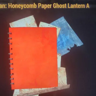 Honeycomb Paper Ghost A