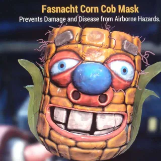 Fasnacht Corn Cob Mask