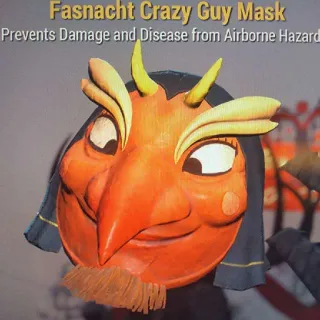 Fasnacht Crazy Guy Mask