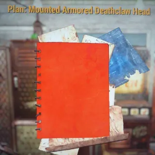 Armored Deathclaw Head