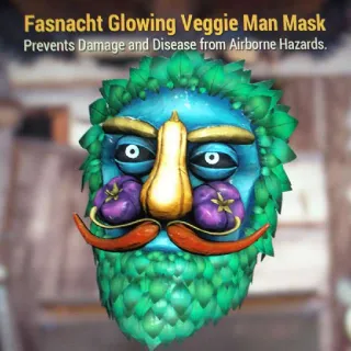Glowing Veggie Man Mask