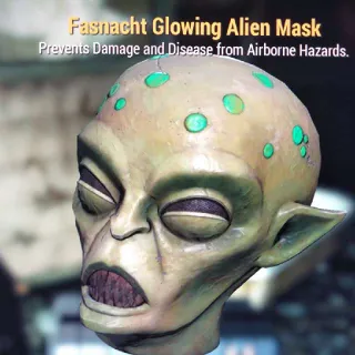 Fasnacht Glowing Alien