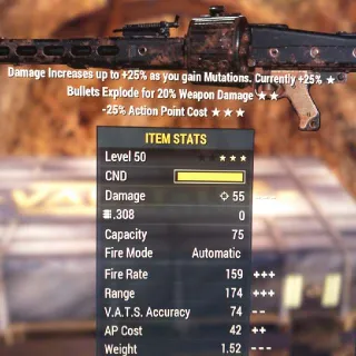 Weapon | MUT EXP/25 LMG