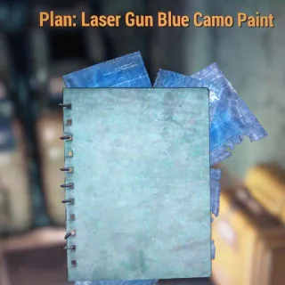 Laser Gun Blue Camo 🎨