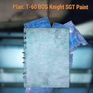 T-60 BOS Knight SGT 🎨