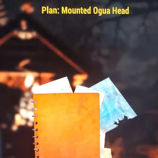 Plan | Mounted Ogua Head
