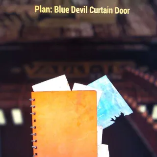 Plan | Blue Devil Curtain Door