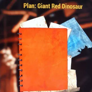 Giant Red Dinosaur