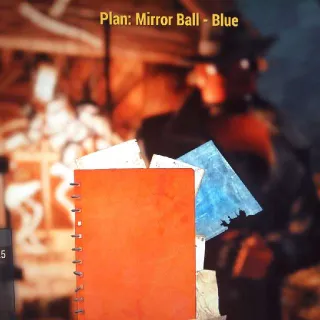 Mirror Ball - Blue Plan