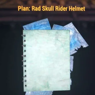 Rad Skull Rider Helmet