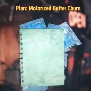 Motorized Butter Churn