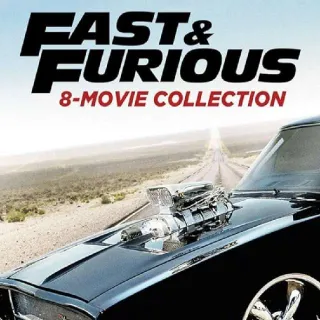 Fast & Furious 8 Movie Collection 4K 1-8