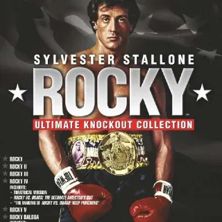 Rocky Ultimate Knockout Collection 4K (Fandango Only)