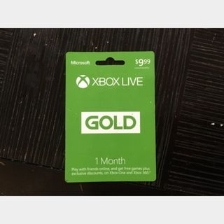 natuurlijk handelaar Helder op Xbox Live Gold 1 Month - Xbox Gift Card Gift Cards - Gameflip