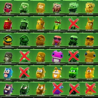 ★ SELECTION ★ Fortnite New Season 4 Sprites /// Klombo, Crown, Cheat Crown and other