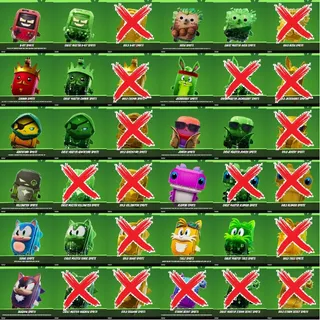 ★ SELECTION ★ Fortnite New Season 4 Sprites /// Klombo, Crown, Cheat Crown and other