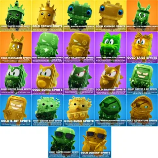 ★ SELECTION ★ Fortnite New Season 4 Sprites /// All available Sprites /// 1 Sprite for the price