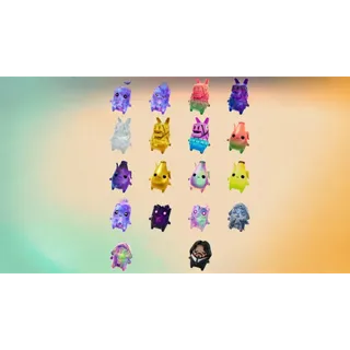 ★ SELECTION ★ All  New FORTNITE SPRITES / Gem Peely Llama Cube Zero Point 