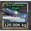 Big Mosasaur Shark