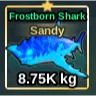 Frostborn Shark Mutation Sandy