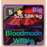Bloodmoon Whale BIG Mutation MOONFRAGMENT SECRET LIMITED 🐱‍🐉 