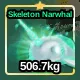 Skeleton Narwhal