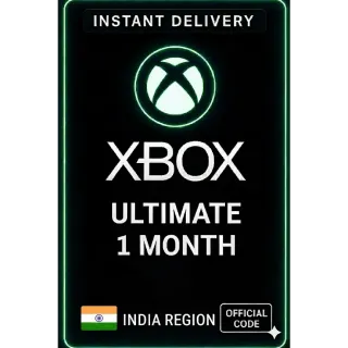 Xbox Game Pass Ultimate 1-month (INDIA REGION)
