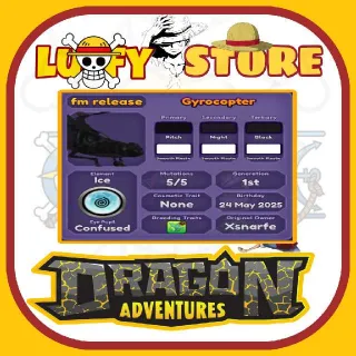 GYROCOPTER • DRAGON ADVENTURES