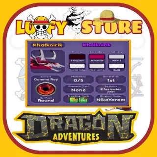 KHALKNIRIK • DRAGON ADVENTURES