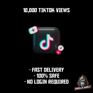 10,000 TikTok Views