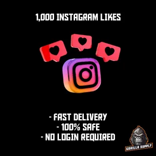 1,000 Instagram Likes