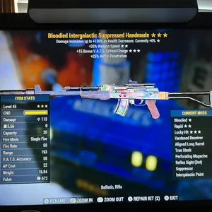 Bloodied Handmade Rifle