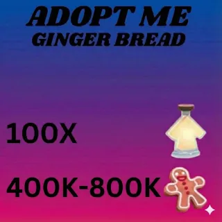 Adopt Me Age Up Potion Gingerbread Account