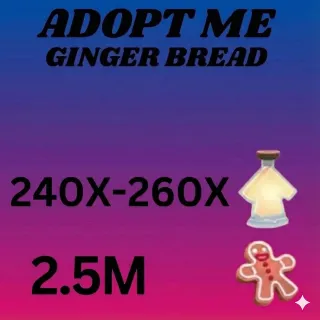 Adopt Me Age Up Potion Gingerbread Account