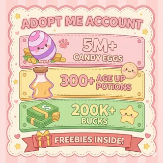 Adopt Me 300 Age Up Potion Account