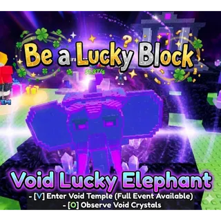 VOID STRAWBERRY ELEPHANT | BE A LUCKY BLOCK