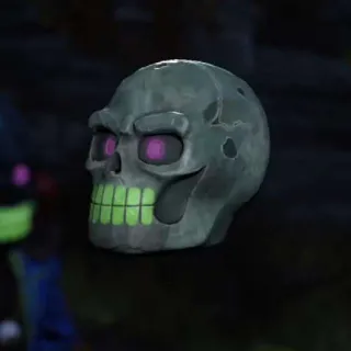 Glowing Bone Head Mask